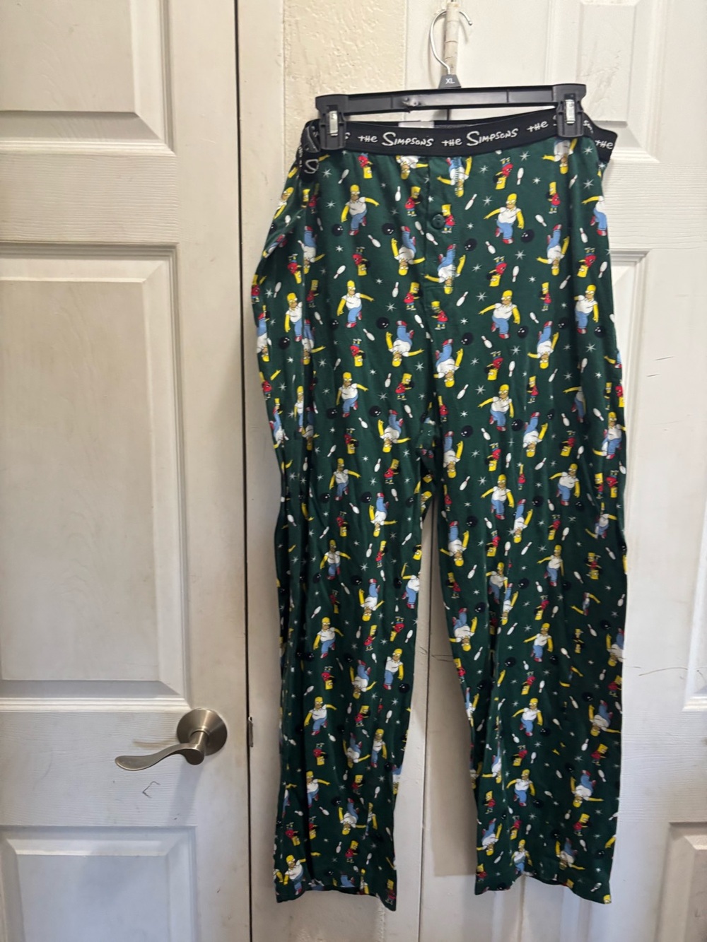 The Simpsons Green Men's Lounge Joggers